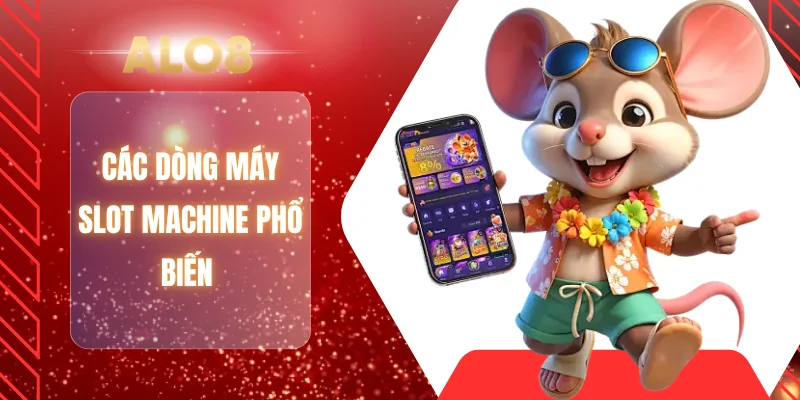 Các dòng máy slot machine phổ biến 